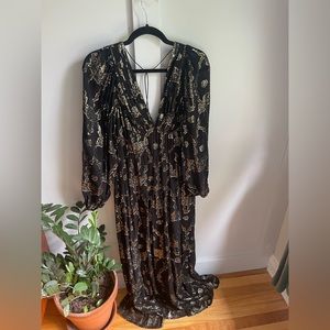 BA&SH black evening gown.